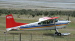 ZK-MDC @ GTN - ZK-MDC Cessna 185 at Glentanner, NZ - by Pete Hughes