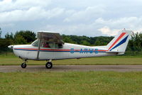 G-ARWS @ EGBP - Cessna 175C Skylark [57102] Kemble~G 11/07/2004 - by Ray Barber