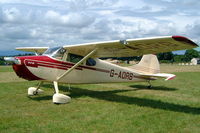 G-AORB @ EGBP - Cessna 170B [20767] Kemble~G 10/07/2004 - by Ray Barber