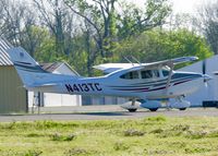 N413TC @ KDTN - At Downtown Shreveport. - by paulp