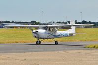 G-SAMZ @ EGHH - Taxiing in on arrival - by John Coates