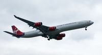 G-VYOU @ EGLL - Virgin Atlantic, is here on short final at London Heathrow(EGLL) - by A. Gendorf