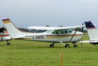 G-BWMC @ EGDV - Cessna 182P Skylane [182-63117] Hullavington~G 21/05/2005 - by Ray Barber