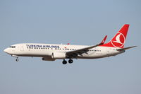 TC-JVF @ LMML - B737-800 TC-JVF Turkish Airlines - by Raymond Zammit