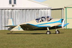 G-BIWN @ X5FB - Jodel D-112 at Fishburn Airfield, January 29th 2012. - by Malcolm Clarke