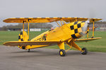 G-TAFF @ EGBR - CASA 1-131E Jungmann at Breighton Airfield, March 27th 2011. - by Malcolm Clarke