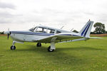 G-AZFI @ X5FB - Piper PA-28R-200 Cherokee Arrow at Fishburn Airfield, July 30th 2011. - by Malcolm Clarke