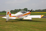 G-ESTR @ EGBR - Vans RV-6 at The Real Aeroplane Company's Easter Fly-In, April 24th 2011. - by Malcolm Clarke