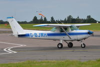 G-BJWH @ EGSH - Departing from Norwich. - by Graham Reeve