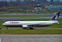 G-OBYF @ EGBB - Boeing 767-767-304ER [28208] (Britannia Airways) Birmingham Int'l~G 26/11/2004 - by Ray Barber