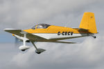 G-CECV @ EGBR - Vans RV-7 at The Real Aeroplane Company's Summer Fly-In, Breighton Airfield, August 2011. - by Malcolm Clarke