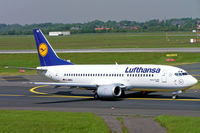 D-ABEU @ EDDL - Boeing 737-330 [27904] (Lufthansa) Dusseldorf~D 19/05/2005 - by Ray Barber