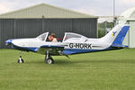 G-HORK @ X5FB - Alpi Aviation Pioneer 300 Hawk, Fishburn Airfield, August 2008. - by Malcolm Clarke