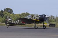 N3852 @ KPAE - A6M3 taxing back in after a flight demo during the 2016 FHC Skyfair. - by Eric Olsen