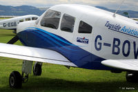 G-BOVK @ EGPN - Close-up at Dundee EGPN - by Clive Pattle