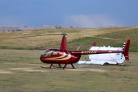 N121AH - At the Badlands in South Dakota for giving rides