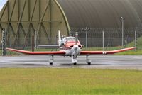 F-GTPH @ LFOA - Robin DR-400-180, Taxiing to holding point rwy 24, Avord Air Base 702 (LFOA) Open day 2016 - by Yves-Q