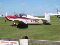 G-AXUK @ EGHA - parking up - by magnaman