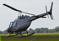 G-BYBI @ EGLM - Bell 206B Jet Ranger III at White Waltham. Ex ZS-RGP - by moxy