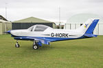 G-HORK @ X5FB - Alpi Aviation Pioneer 300 Hawk at Fishburn Airfield, UK on 27th September 2009. - by Malcolm Clarke