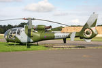 G-ZZLE @ EGBR - Westland SA-341C Gazelle HT2 at The Real Aeroplane Company's Helicopter Fly-In, September 18th 2011. - by Malcolm Clarke