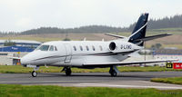 G-LXWD @ EGPD - Aberdeen arrival - by Clive Pattle
