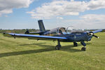 G-BHWK @ X5FB - Morane-Saulnier MS-880B Rallye Club, Fishburn Airfield, May 26th 2013. - by Malcolm Clarke