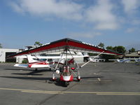 N8102R @ SZP - 2005 Air Creation USA TANARG, Rotax 912 4 stroke pusher, tandem seats, BRS Ballistic Recovery System, Experimental class. Ignore wing markings. - by Doug Robertson