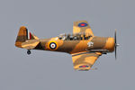 G-BJST @ X5FB - Canadian Car & Foundry T-6H Harvard Mk4M. 'Wackey Wabbit' at Fishburn Airfield, August 29th 2015. - by Malcolm Clarke