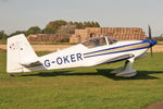 G-OKER @ EGBR - Vans RV-7, Hibernation Fly-In, The Real Aeroplane Company, Breighton Airfield, October 2012. - by Malcolm Clarke