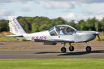 G-SJES @ X5ES - Cosmik EV-97 TeamEurostar UK, Great North Fly-In, Eshott Airfield UK, September 22nd 2012. - by Malcolm Clarke