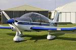 G-CCWM @ X5FB - Robin DR-400-180 Regent at Fishburn Airfield, September 14th 2012. - by Malcolm Clarke