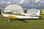 G-AYFF @ X5FB - Rollason Druine D-62B Condor, Fishburn Airfield, October 6th 2012. - by Malcolm Clarke