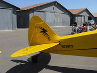 N536CS @ SZP - 2007 CUB CRAFTERS CC11-100 SPORT CUB, E-LSA, Continental O-200A 100 Hp, tail logo - by Doug Robertson