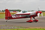 G-ROMP @ EGBR - Extra 230H at The Real Aeroplane Club's Summer Madness Fly-In, Breighton Airfield, August 5th 2012. - by Malcolm Clarke