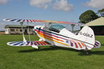 G-GULZ @ X5FB - Christen Eagle II, an airfield resident, Fishburn Airfield UK, September 8th 2012. - by Malcolm Clarke