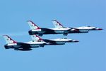 UNKNOWN @ KTVC - USAF Thunderbirds - 2015 National Cherry Festival Air Show - by Mel II