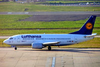 D-ABIE @ EGBB - Boeing 737-530 [24819] (Lufthansa) Birmingham Int'l~G 29/11/2004 - by Ray Barber
