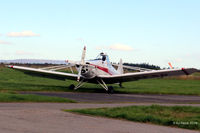 G-BFSD @ X6AB - At Aboyne for Glider Towing duties - by Clive Pattle