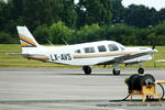 LX-AVS @ EGBE - at Coventry - by Chris Hall