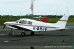 G-BRJV @ EGNT - at Newcastle - by Chris Hall