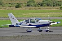 G-TBIO @ EGFH - Tobago, new Swansea resident, previously F-BNGZ, seen parked up. - by Derek Flewin
