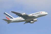 F-HPJJ @ LFPG - Airbus A380-861, Take off rwy 06R, Roissy Charles De Gaulle airport (LFPG-CDG) - by Yves-Q