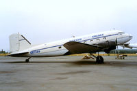 N67588 @ PANC - Douglas DC-3C-47A-90-DL [20536] (Majestic Airlines) Anchorage Int'l 04/08/1994 - by Ray Barber