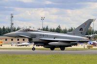 30 73 @ LFOA - German Air Force Eurofighter EF-2000 Typhoon S, Taxiing to parking area, Avord Air Base 702 (LFOA) Open day 2016 - by Yves-Q