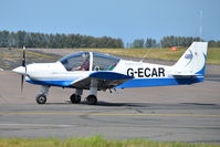 G-ECAR @ EGSH - Just landed at Norwich. - by Graham Reeve