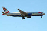 G-YMME @ EGLL - Boeing 777-236ER [30306] (British Airways) Home~G 14/04/2014. On approach 27L. - by Ray Barber