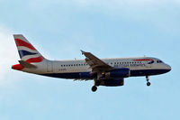 G-EUPE @ EGLL - Airbus A319-131 [1193] (British Airways) Home~G 30/03/2015. On approach 27L. - by Ray Barber