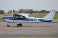 G-AROA @ EGSH - Just landed at Norwich. - by Graham Reeve