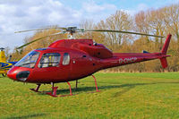 G-OHCP @ EGBC - Aerospatiale AS.355F1 Ecureuil II [5249] Cheltenham Racecourse~G 18/03/2011 - by Ray Barber